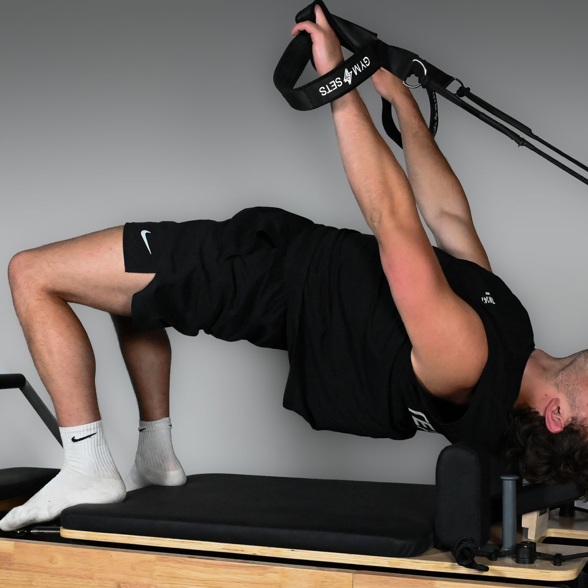 GymSets Studio Eichenholz-Reformer-Pilatesgerät