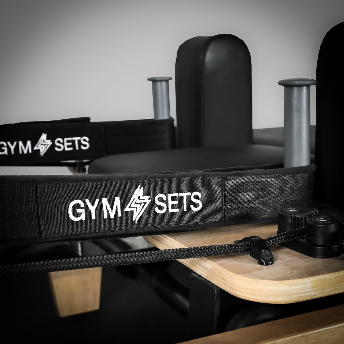 GymSets Studio Eichenholz-Reformer-Pilatesgerät
