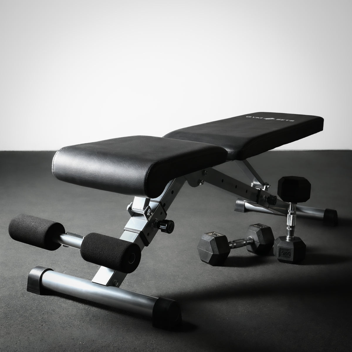 GymSets Verstellbare Essential-Hantelbank