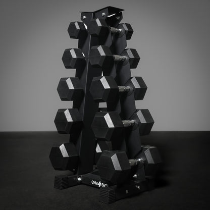 Hantelständer für 5 & 6 Hex-Hantelpaare