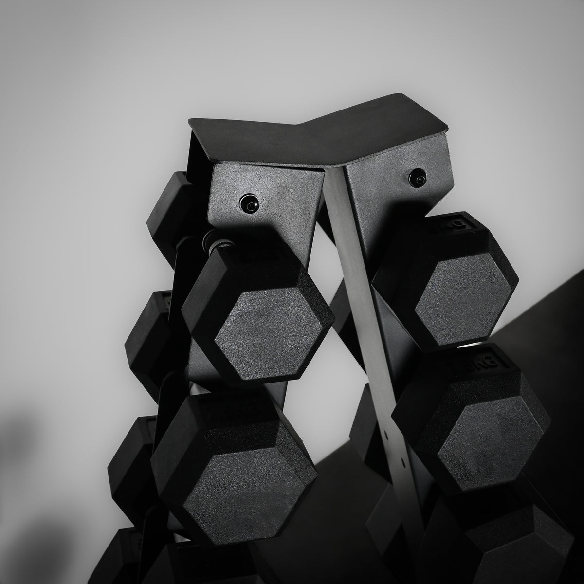 Hantelständer für 5 & 6 Hex-Hantelpaare