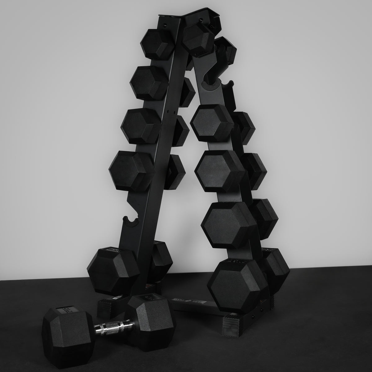 Hantelständer für 5 & 6 Hex-Hantelpaare