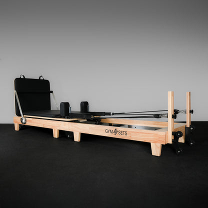 GymSets Studio Eichenholz-Reformer-Pilatesgerät